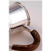 Image 4 : Buccellati Sterling Silver Water Pitcher with Exotic African Wooden Handle