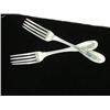 Image 4 : Set of Sterling Silver Spoons and Forks, Engraved "Bailey" on Handle
