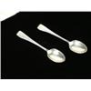 Image 2 : Set of Thirteen Sterling Silver Coffee Spoons
