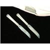 Image 2 : Set of Sterling Silver Butter Knives