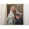 Image 5 : Four Unframed Judaica  Oil on Canvas Scenes