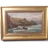 Image 1 : American 19th Century Oil on Canvas, At Mullion Cove, by William Trost Richards