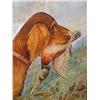 Image 3 : European 19th Century Bird Dog with Pheasant