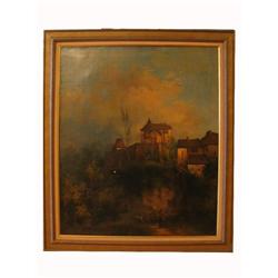 Chateaus in the Countryside by Hubert Robert