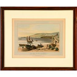 Lyme Regis Dorset England by William Daniell the Elder