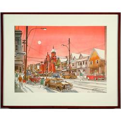 Viktor Schreckengost,  Cleveland City Street