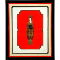 Asian Princess Suite, "Bamboo, Plum Blossom, and Willow Tree"