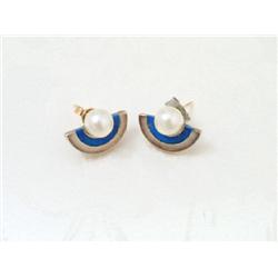 Pair of Erte Earrings