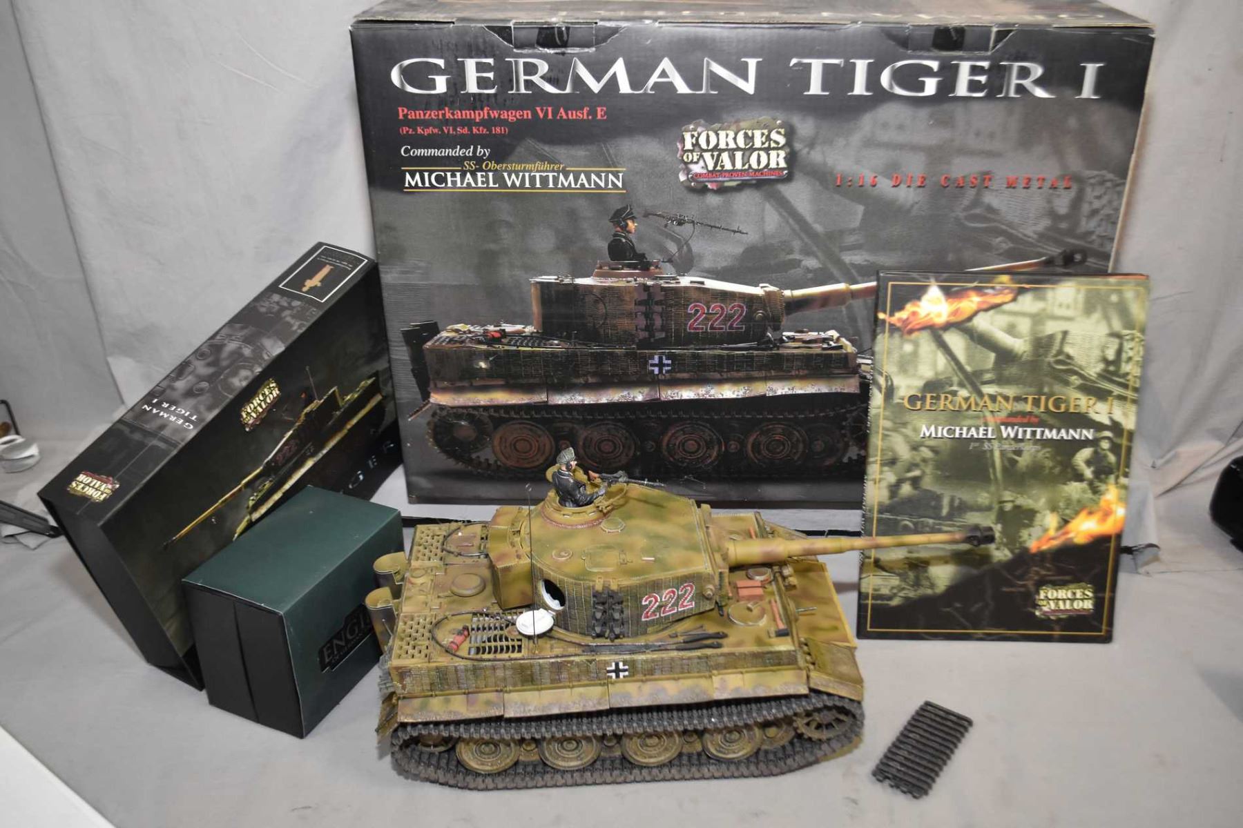 First edition, Forces of Valor 116th scale die cast "Michael Wittmann