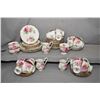 Image 1 : Large selection of Royal Albert American Beauty china including 23 saucers, 17 tea cups, three cream