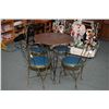 Image 1 : Five piece ice-cream parlour set including four chairs and a table