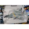 Image 2 : Two Franklin Mint 1:48th scale die cast "Mig 29" fighter jets including on Soviet and one German, mi