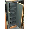 Image 2 : Teak four sided rotating 42" DVD stand and a Duck Unlimited five shelf CD storage cabinet