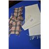 Image 1 : Two scarves including Burberry 100% Cashmere and a Aquascutum of London pure lambs wool scarf