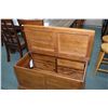 Image 2 : Modern oak blanket chest