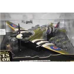 Three Forces of Valor 1:32 scale die cast planes including 