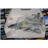 Image 2 : Two Franklin Mint 1:48th scale, die cast "Soviet Mig 29" fighter jets, new in box with shippers, ret