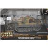 Image 2 : Three Forces of Valor 1:32 scale die cast tanks including "German Tiger I", "German King Tiger" and 