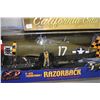 Image 2 : Two Ultimate Soldier 1:18th scale airplanes including "P-47 D Thunderbolt-Razorback" retails $100.00