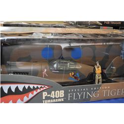 New in box The Ultimate Soldier 1:18th scale P-40B Tomahawk, Special edition 'Flying Tigers'