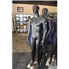 Image 1 : Full figured male mannequin on stainless stand