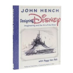 John Hench "Designing Disney" First Edition Hardcover.