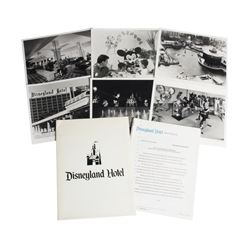 1991 Disneyland Hotel Refurbishment Press Packet.