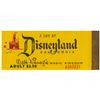 Image 1 : 1956 Disneyland Ticket Book.