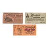 Image 1 : Collection of (3) Disneyland Tickets.