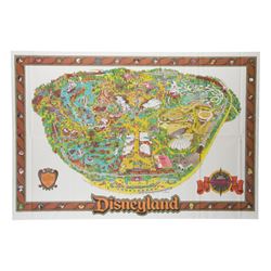1989 Disneyland Souvenir Map.