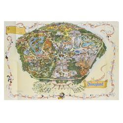 2001 Disneyland Souvenir Map.