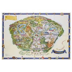 2008 Disneyland Souvenir Map.