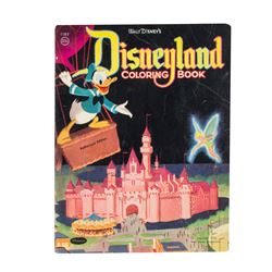 1955 Disneyland Coloring Book.