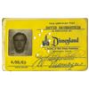 Image 1 : Disneyland Employee Identification Card.