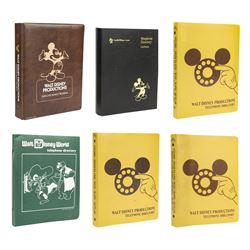 Collection of (6) Disney Telephone Directories.