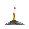 Image 2 : "Fantasy in the Sky" Limited Ed Stained Glass Lamp.