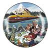 Image 10 : Complete Set of (12) Disneyland 40th Anniv Plates.