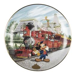 Complete Set of (12) Disneyland 40th Anniv Plates.