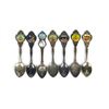 Image 1 : Collection of (7) Silverplated Disneyland Spoons.