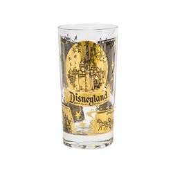 Disneyland Gold-Tone 5-Lands Glass.