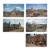 Image 1 : Collection of (5) Early Disneyland Postcards.