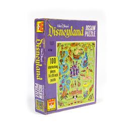 Disneyland Map Jigsaw Puzzle.