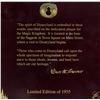 Image 2 : Disneyland Dedication Plaque Limited Edition Replica.