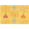 Image 2 : Very Large Section of Disneyland Logo Fabric.