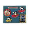 Image 1 : Set of (6) "Disneyana Shop" Limited Edition Pins.