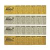 Image 1 : Collection of (4) Disneyland Railroad Ticket Strips.