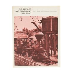 "Santa Fe & Disneyland R.R." Operator's Guide.