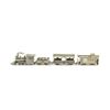 Image 2 : "Disneyland Railroad" 5-Piece Pewter Train Set.