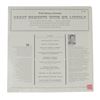 Image 2 : Unopened "Great Moment with Mr. Lincoln" Record.