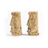 Image 2 : Pair of Adventureland Moa Tiki Salt & Pepper Shakers.